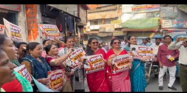 महिलाओं के सम्मान पर कांग्रेस का दोहरा मापदंड क्यों? : भाजपा