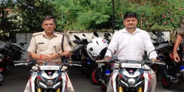 धनबाद पुलिस को मिली 45 नई बाइक, दुर्गा पूजा में सुरक्षा व्यवस्था होगी और मजबूत
