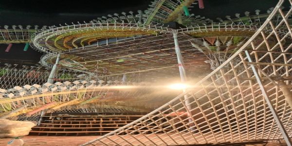 पूजा परिक्रमा : हल्दिया के मैत्रीभूमि में 40 हजार एलईडी बल्बों से जगमगाएगा दुर्गा पूजा पंडाल