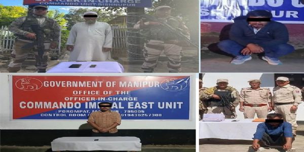 मणिपुर पुलिस द्वारा जारी विभिन्न अभियानों से जुड़े तस्वीर मणिपुर पुलिस द्वारा जारी विभिन्न अभियानों से जुड़े तस्वीर