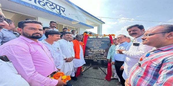 रायसेनः हिनोतिया महलपुर में तीन करोड़ की लागत से निर्मित 33/11 केवी विद्युत उपकेंद्र का शुभारंभ
