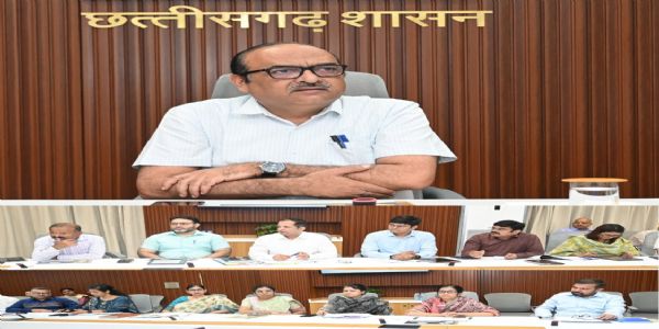 मुख्य सचिव की अध्यक्षता में मिलेट फसलों के उपार्जन, उत्पादन एवं उपयोग के संबंध में हुई बैठक