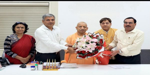 लूटा एवं लुआक्टा के संयुक्त प्रतिनिधि मंडल ने मुख्यमंत्री योगी से शिक्षक समस्याओं पर की चर्चा, मिला आश्वासन