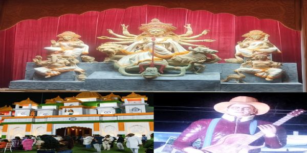 दुर्गा पूजा की जगमगाहट: अनोखी थीम के साथ दुल्हन की तरह सजा गुवाहाटी