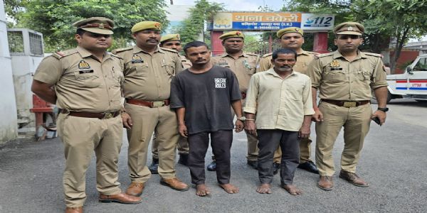 कारखाने से 18 किलो चांदी चोरी में बाप-बेटे गिरफ्तार