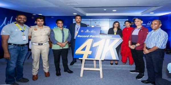 41 हजार से अधिक धावक दौड़ेंगे दिल्ली हाफ मैराथन में 41 हजार से अधिक धावक दौड़ेंगे दिल्ली हाफ मैराथन में