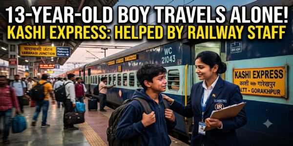 जबलपुर : काशी एक्सप्रेस में अकेले सफर कर रहा 13 वर्षीय बालक मिला, रेलवे स्टाफ ने दिखाई तत्परता