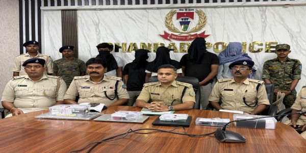 धनबाद में ‘साइबर शील्ड’ ऑपरेशन, पांच कथित साइबर अपराधी गिरफ्तार