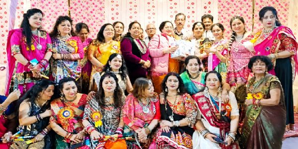हल्द्वानी की मेनका व्यास बनीं डांडिया क्वीन