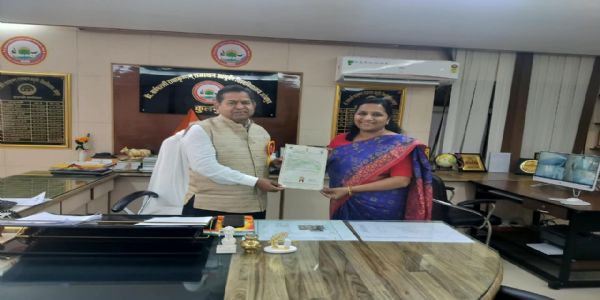 आयुर्वेद विश्वविद्यालय की शिक्षिका डॉ. वृशाली बारब्दे को मिला डिजाइन पेटेंट