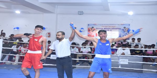 राज्यस्तरीय विद्यालय बालक बॉक्सिंग प्रतियोगिता संपन्न: पदक विजेताओं का हुआ सम्मान
