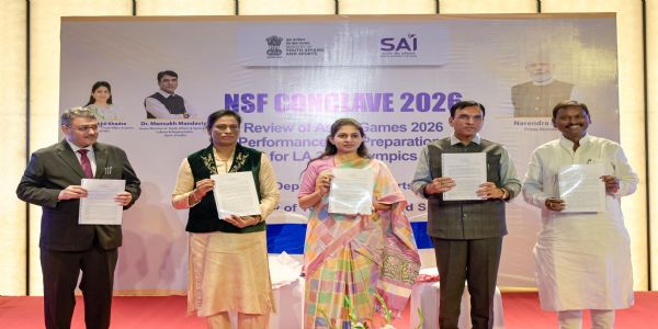 मनसुख मांडविया का राष्ट्रीय खेल महासंघों से खेल प्रदर्शन की जिम्मेदारी अधिक गंभीरता से लेने का आह्वान