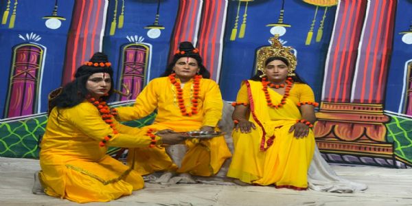 नूंह: केवट ने श्रीराम को कराया गंगा पार, भरत के त्याग व समर्पण ने दर्शकों को किया भावविभोर