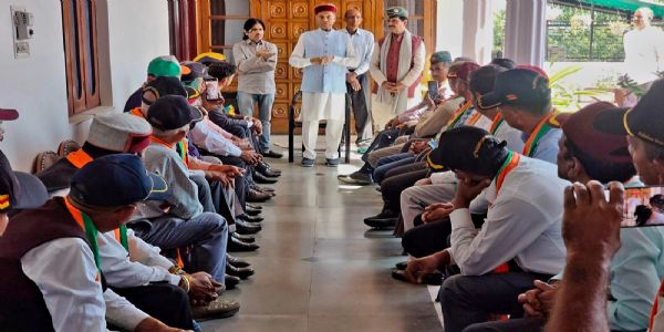 सेना का अनुशासन और राष्ट्रसेवा की भावना पूर्व सैनिकों की सबसे बड़ी पहचान : प्रो. प्रेम कुमार धूमल