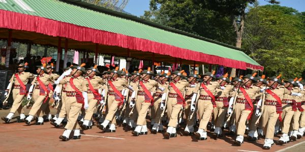 हिमालय की गोद में 472 आरएसी-एमबीसी नव आरक्षियों की भव्य दीक्षांत परेड