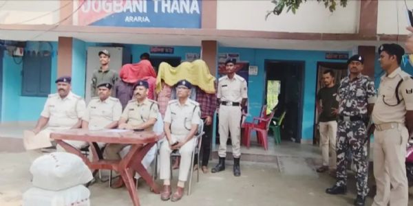 26 किलो तस्करी के गांजा के साथ पांच तस्कर गिरफ्तार