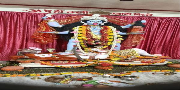 दमोह में मां महाकाली की आराधना 79वें वर्ष में, आस्था का प्रमुख केंद्र बना महाकाली चौराहा