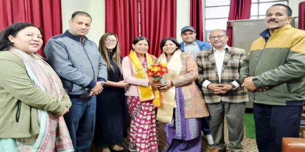अधिष्ठाता छात्र कल्याण का संभाला कार्यभार