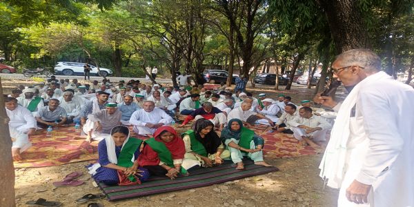 बागपत में भाकियू (अराजनैतिक) ने किया प्रदर्शन