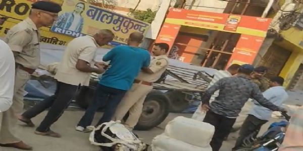 बेतिया में 113 किलो गांजा बरामद, चालक गिरफ्तार