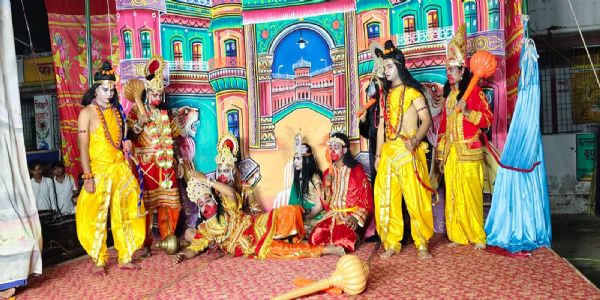 सीताहरण और बाली वध के मंचन ने दर्शकों को किया भावविभोर
