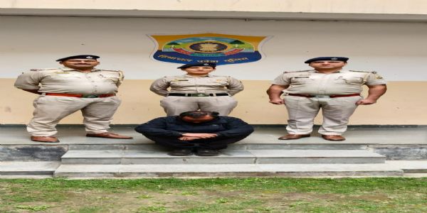 रोहड़ू में केबल चोरी का आरोपी गिरफ्तार, 15 बंडल बरामद