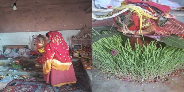 रुईधासा महाकाल मंदिर में मां कालरात्रि की आराधना, दर्शन को उमड़े श्रद्धालु