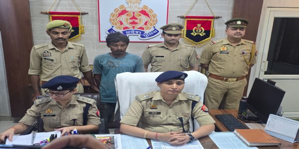 पत्नी का हत्यारा गिरफ्तार, शराब के नशे में घटना को अंजाम दे गढ़ी थी छत से गिरने की कहानी