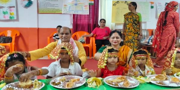 कन्या पूजन बालिकाओं के सम्मान और सशक्तीकरण का संदेश : बाँके बिहारी पाण्डेय