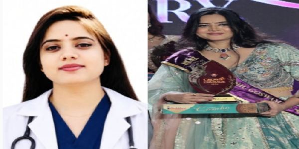 होम्योपैथिक डॉक्टर मधु गोस्वामी को क्राउन ऑफ करेज 2026 में मिला कुशल वक्ता सम्मान