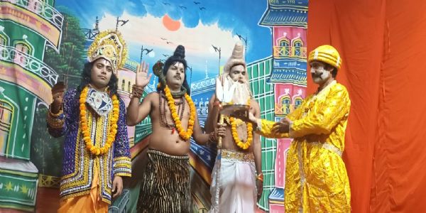 कबुलपुर में नारद मोह लीला का हुआ मंचन, अभिमान टूटने का प्रसंग देख भावविभोर हुए दर्शक