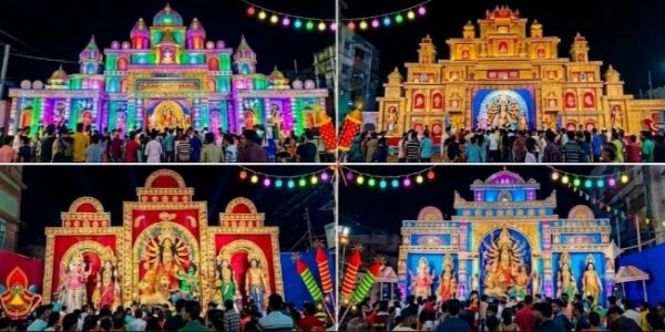 दुर्गा पूजा 2026: पूर्व मेदिनीपुर में दुर्गापूजा के खास पंडाल, कहीं राजमहल तो कहीं स्वर्ण मंदिर की झलक