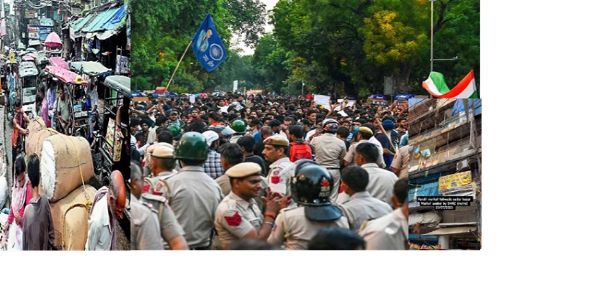 राजधानी नई दिल्ली में विरोध-प्रदर्शन का फाइल फोटो राजधानी नई दिल्ली में विरोध-प्रदर्शन का फाइल फोटो