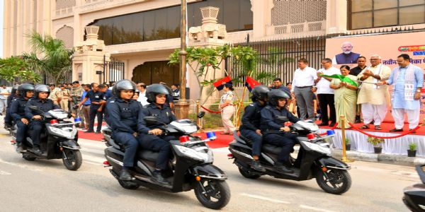मुख्यमंत्री की नवरात्र पर महिला सुरक्षा को समर्पित बड़ी सौगात, नवीन 100 कालिका पेट्रोलिंग यूनिट्स का शुभारंभ