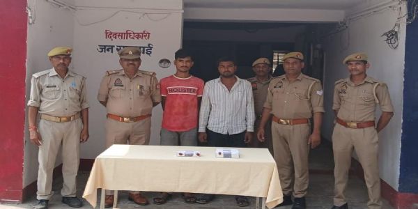 चोरी की दाे वारदातों का खुलासा, तीन आरोपित गिरफ्तार