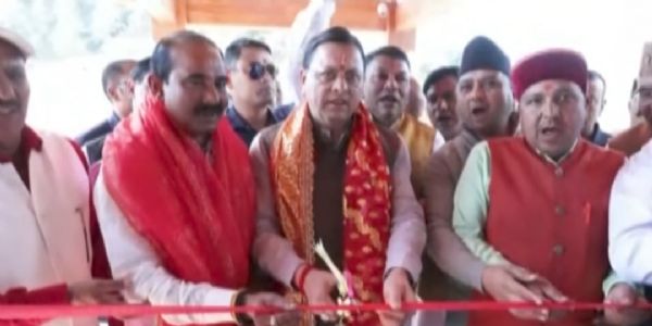 धामी ने चंपावत में विकास परियोजनाओं का किया लोकार्पण और शिलान्यास