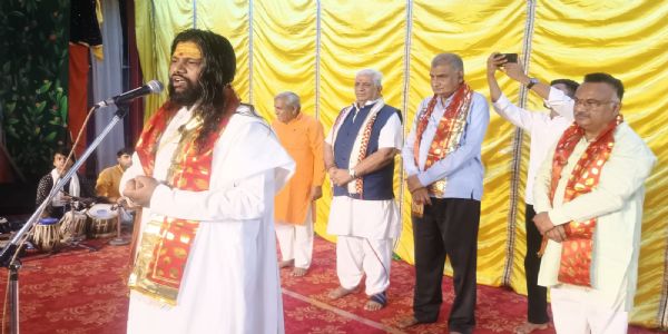 अधर्म के निशांत पर धर्म के दिव्य सूर्योदय से आलोकित हुआ रामलीला प्रांगण