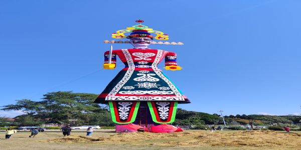 दशहरे की धूम, परेड ग्राउंड में जलेगा 181 फुट ऊंचा रावण, राज्यपाल और मुख्यमंत्री ने प्रदेशवासियों को दी विजयदशमी की शुभकामनाएं