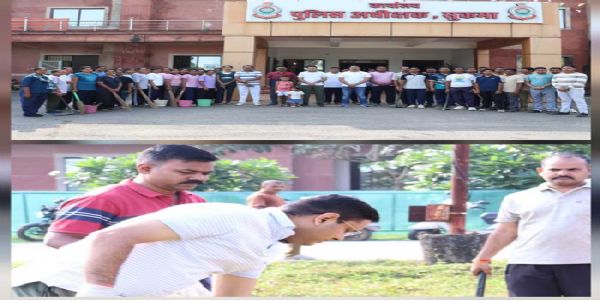 गांधी जयंती पर सुकमा पुलिस ने दिया स्वच्छता के प्रति जागरूकता का दिया संदेश