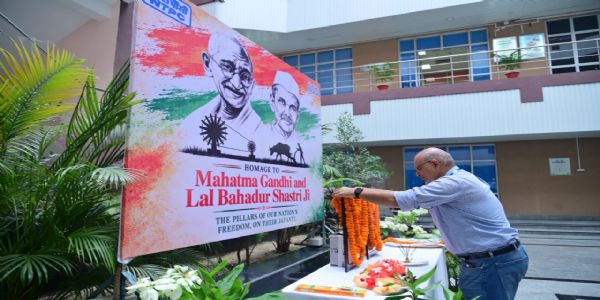 एनटीपीसी बंगाईगांव में महात्मा गांधी और लाल बहादुर शास्त्री की मनायी गयी जयंती