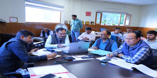 जिला योजना की धीमी रफ्तार पर सीडीओ नाराज, 60 प्रतिशत खर्च का लक्ष्य
