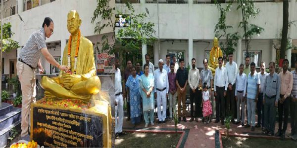 गांधी-शास्त्री जयंती पर बिलासपुर कलेक्टर संजय अग्रवाल ने किया नमन