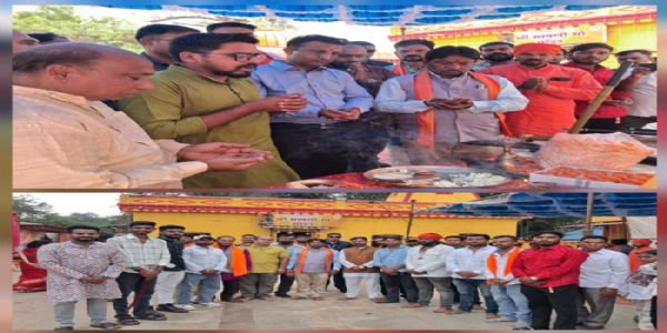 शस्त्र पूजन भारतीय संस्कृति, शौर्य, आत्मरक्षा एवं धर्मरक्षा की परंपरा का प्रतीक - महेश कश्यप