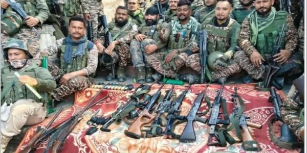 मणिपुर के कांगपोकपी में तीन गिरफ्तार, रॉकेट लॉन्चर और स्वचालित राइफलें बरामद