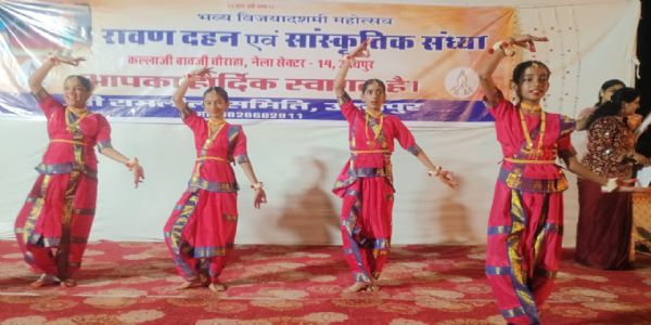 कल्लाजी चौराहे पर रावण दहन के साथ रामलीला के दूसरे चरण का भव्य समापन
