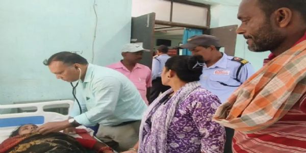 नवरात्र में नौ दिनों तक छाती पर कलश रख की पूजा, महिला की मौत