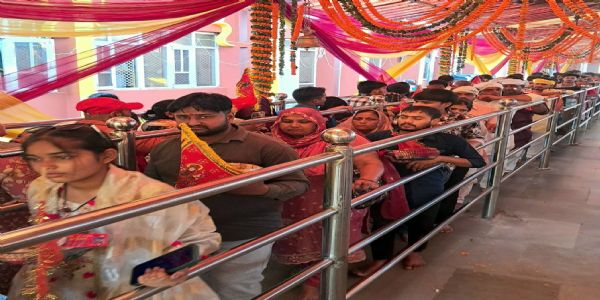 बालासुंदरी मेले के 11वें दिन 4000 श्रद्धालु पहुंचे, 11.39 लाख नकद व सोना-चांदी चढ़ावा