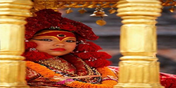 काठमांडू की जीवित देवी कुमारी ने किए तलेजु भवानी के दर्शन