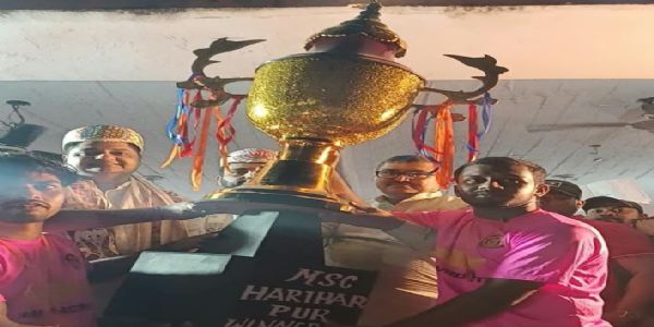 हरिहरपुर फुटबॉल प्रतियोगिता में सुपौल चैंपियन