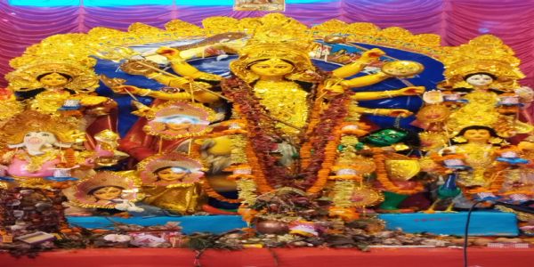 ईडन मेघबालिका में विधि-विधान से मनाया गया दुर्गोत्सव, सांस्कृतिक कार्यक्रमों ने बांधा समां
